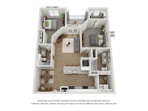 6000 Forest Village Drive 1-3 Beds Apartment for Rent - Photo Gallery 56